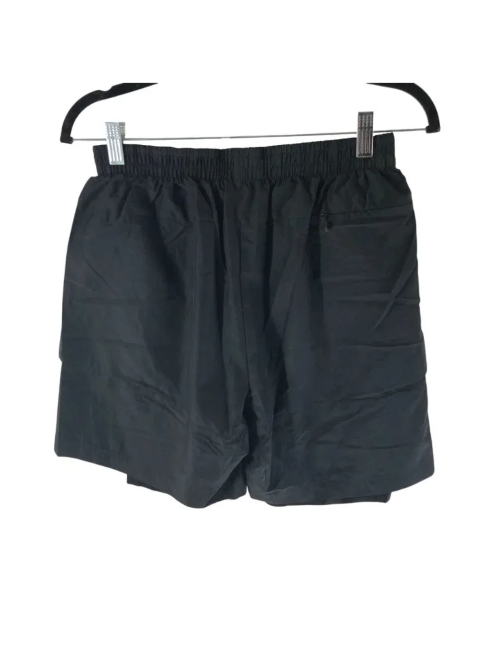 Adidas Mens Black Running Shorts 3-Stripe Lined Athletic Gym Training M 7